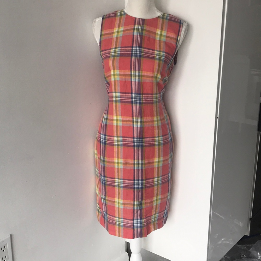 Ralph Lauren Linen gingham Sunday dress